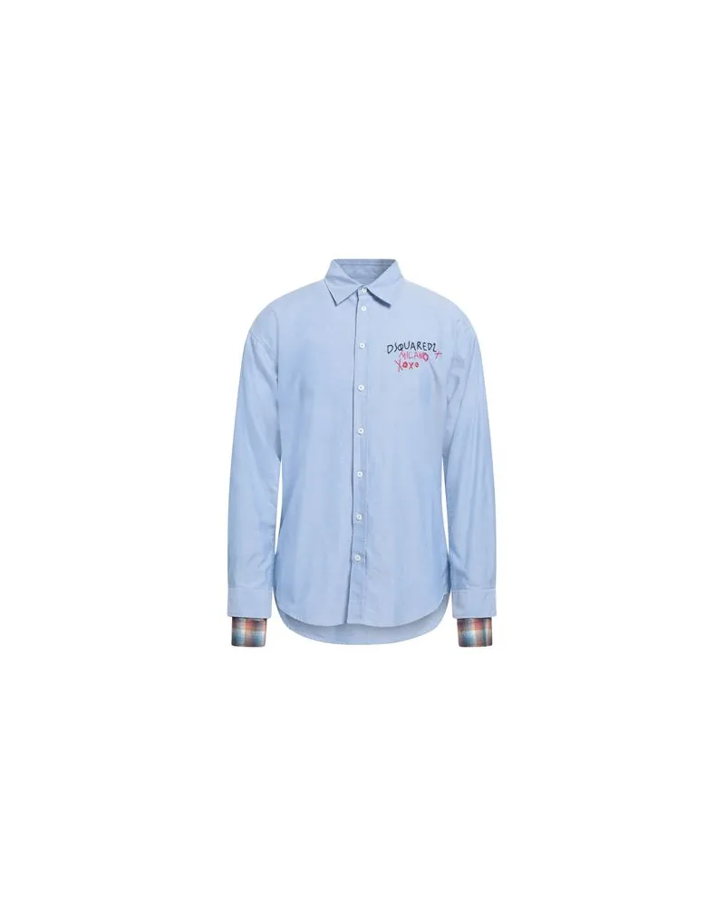 Dsquared2 TOPS - Hemdenauf YOOX.COM Hellblau