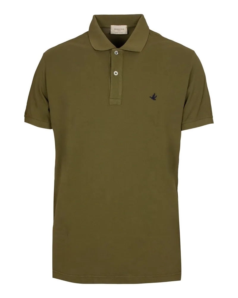 Brooksfield Poloshirt Dunkelgrün