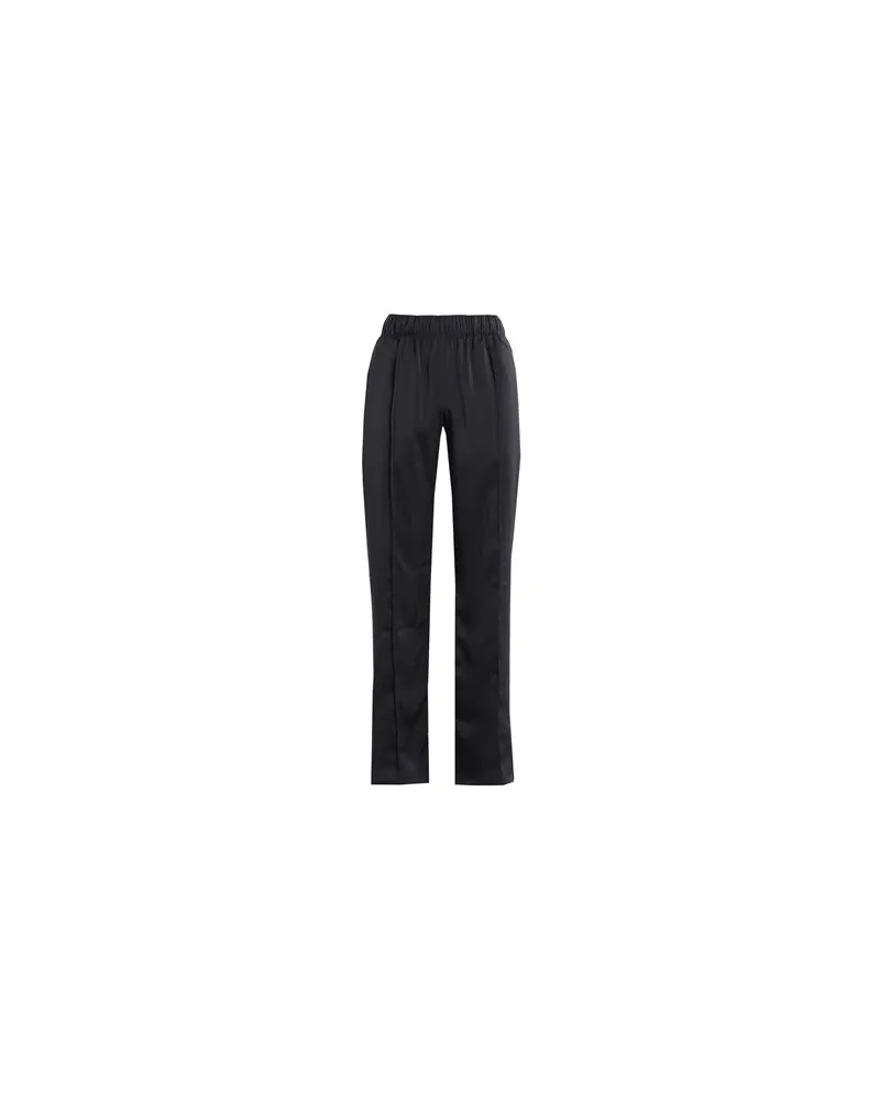 adidas PREMIUM ESSENTIALS SATIN PANTS  - HOSEN & RÖCKE - Hosenauf YOOX.COM Schwarz
