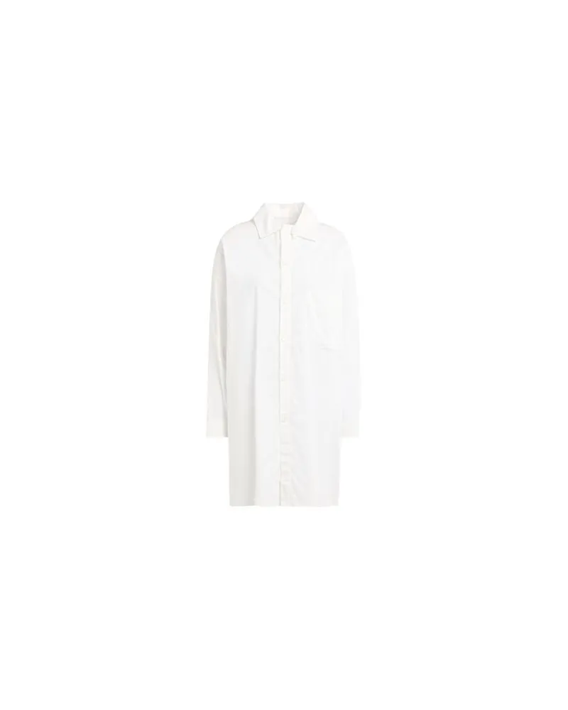 Y'S YOHJI YAMAMOTO KLEIDER - Mini-Kleiderauf YOOX.COM Weiß