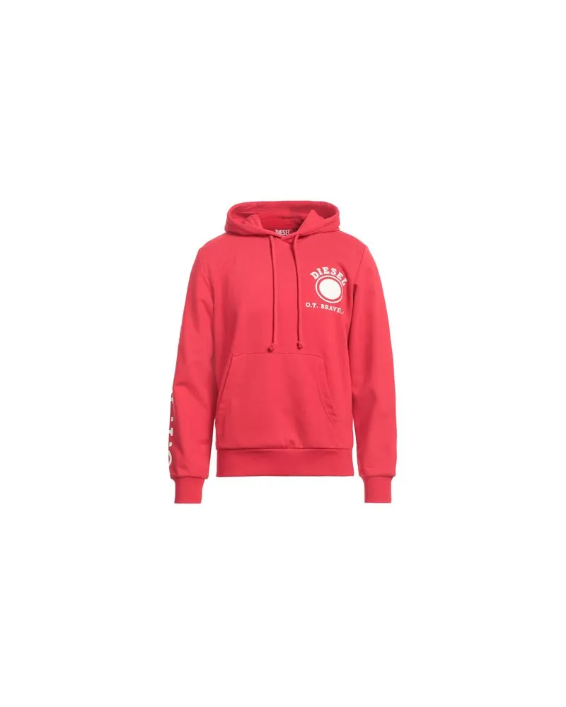 Diesel TOPS - Sweatshirtsauf YOOX.COM Rot