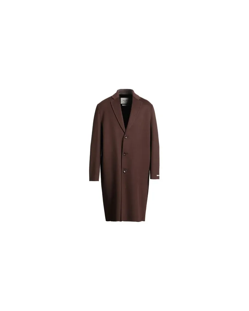 Paltò JACKEN & MÄNTEL - Mäntelauf YOOX.COM Schokobraun