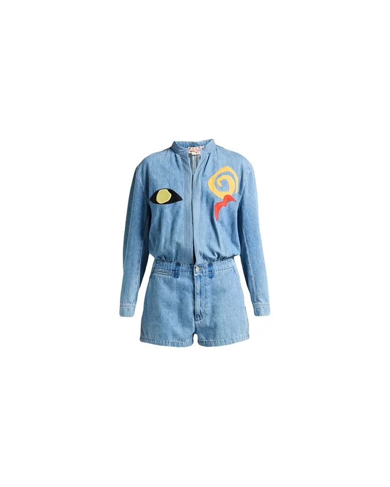 Marni OVERALLS - Playsuitsauf YOOX.COM Blau