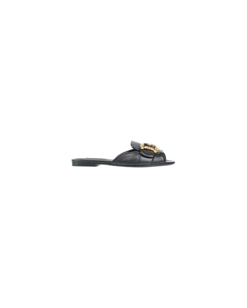 Dolce & Gabbana SCHUHE - Sandalenauf YOOX.COM Schwarz