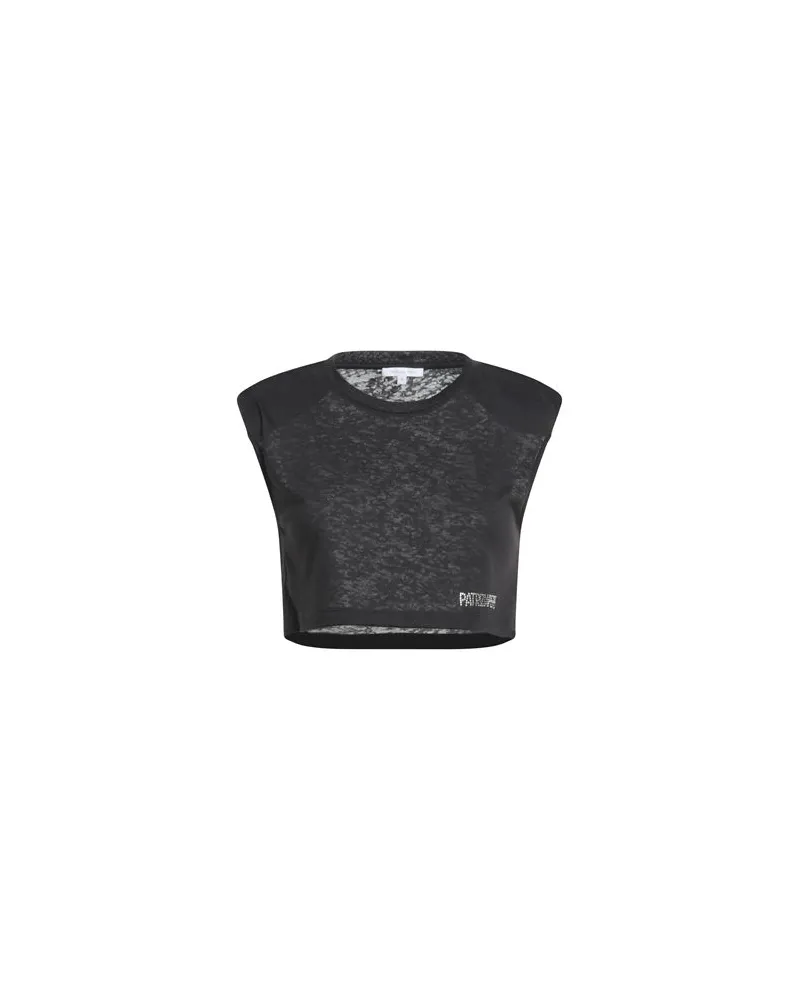 Patrizia Pepe TOPS - T-shirtsauf YOOX.COM Schwarz