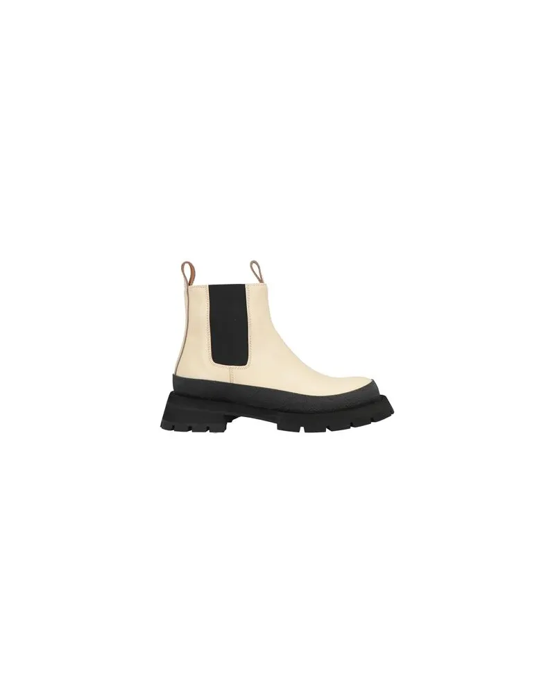 Jil Sander SCHUHE - Stiefelettenauf YOOX.COM Elfenbein