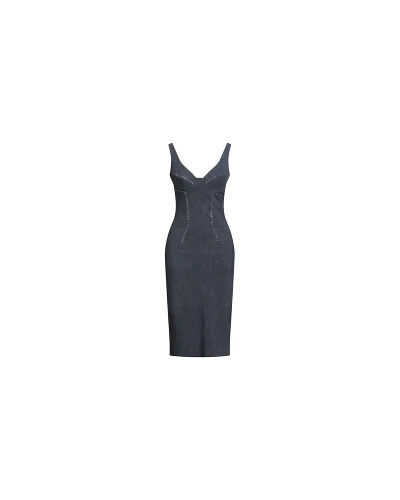 Chiara Boni KLEIDER - Midi-Kleiderauf YOOX.COM Blau