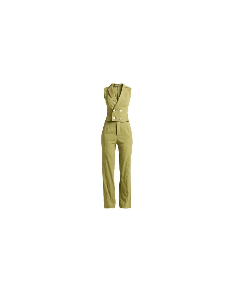 HIGH USE - OVERALLS - Jumpsuitsauf YOOX.COM Salbeigrün