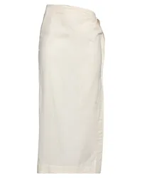 Jacquemus Maxi-Rock Elfenbein