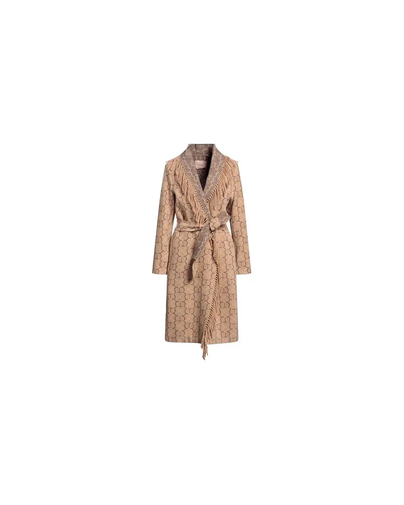 Twin-Set JACKEN & MÄNTEL - Jacken, Mäntel & Trenchcoatsauf YOOX.COM Kamel