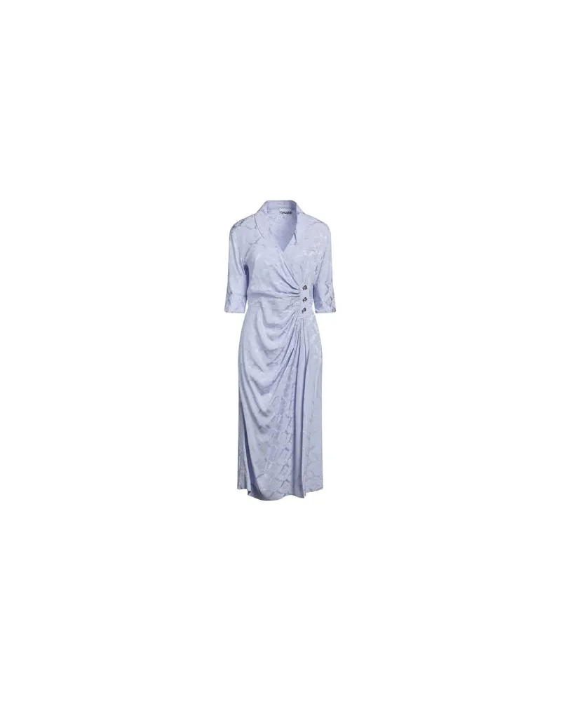 Ganni KLEIDER - Midi-Kleiderauf YOOX.COM Lila