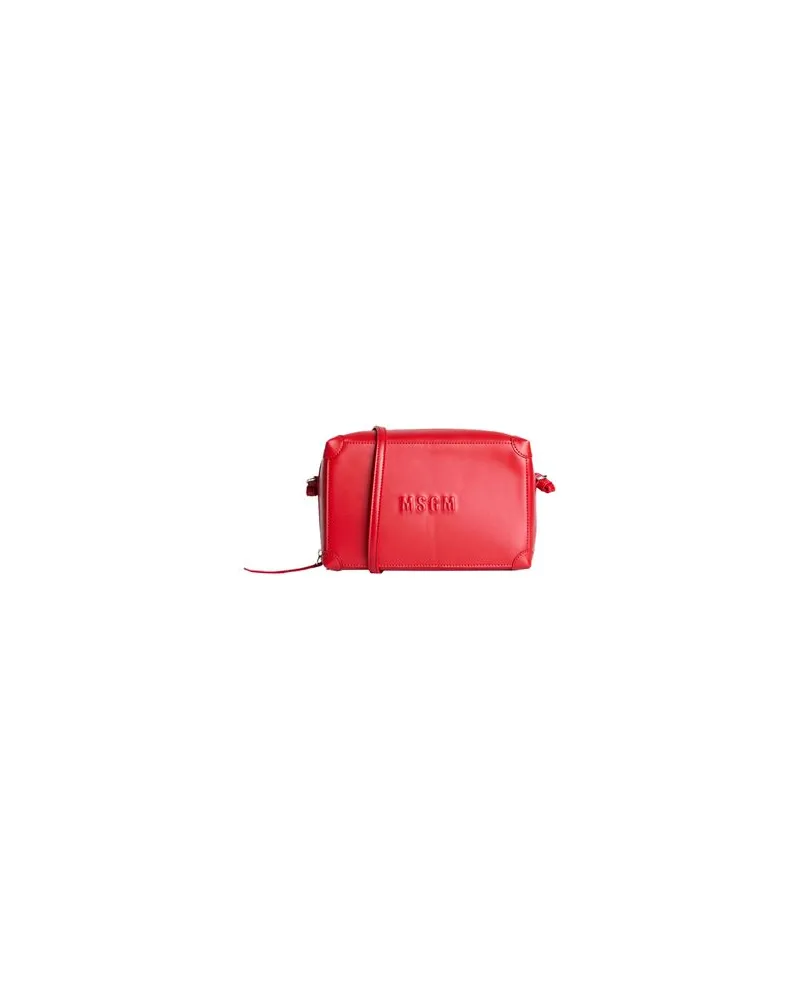 MSGM TASCHEN - Umhängetascheauf YOOX.COM Rot