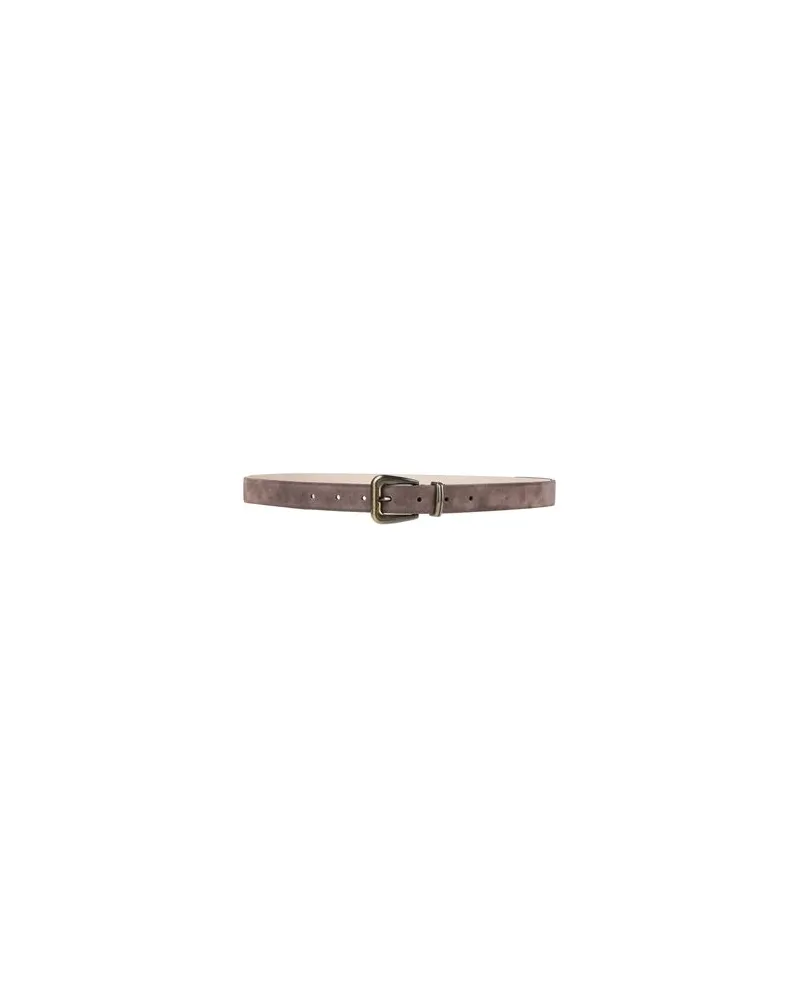 Brunello Cucinelli Kleinlederwaren - Gürtelauf YOOX.COM Dunkelbraun