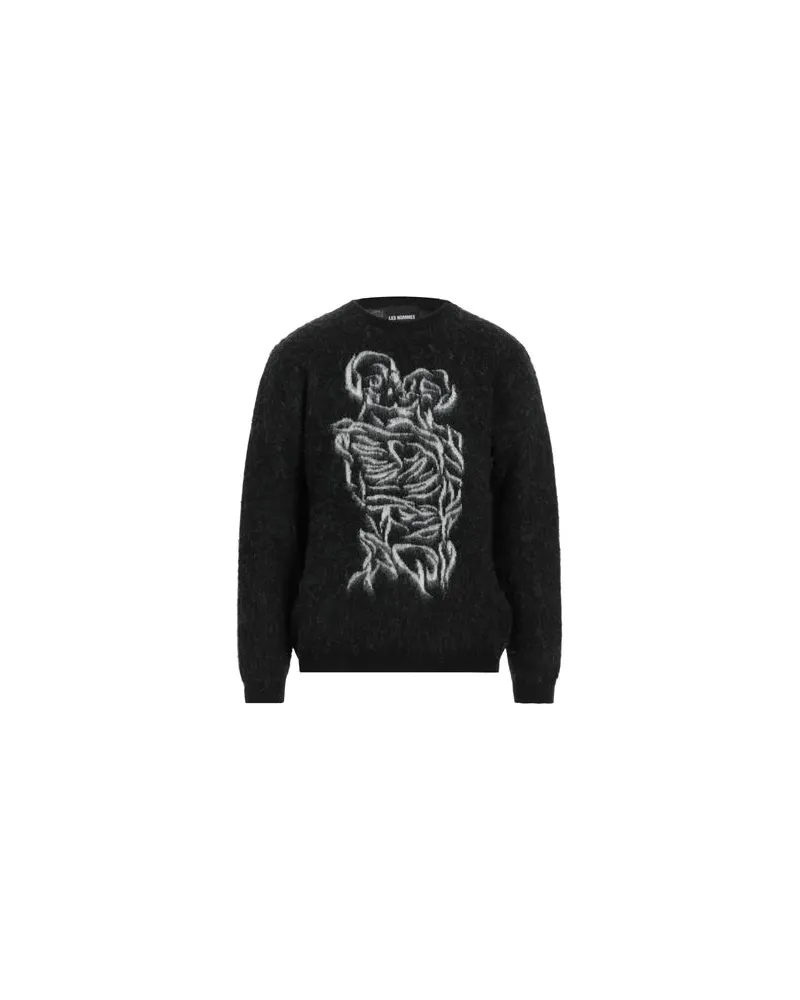 Les Hommes STRICKWAREN - Pulloverauf YOOX.COM Schwarz