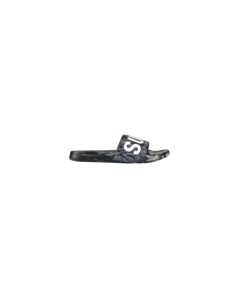 Superdry. SCHUHE - Sandalenauf YOOX.COM Schwarz