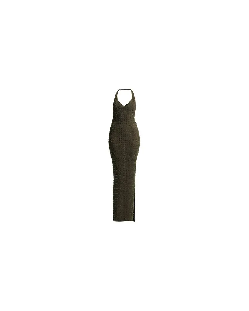 Aya Muse KLEIDER - Maxi-Kleiderauf YOOX.COM Militärgrün
