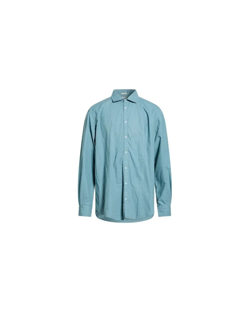 Massimo Alba TOPS - Hemdenauf YOOX.COM Taubenblau