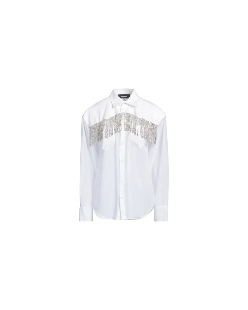 Dsquared2 TOPS - Hemdenauf YOOX.COM Weiß