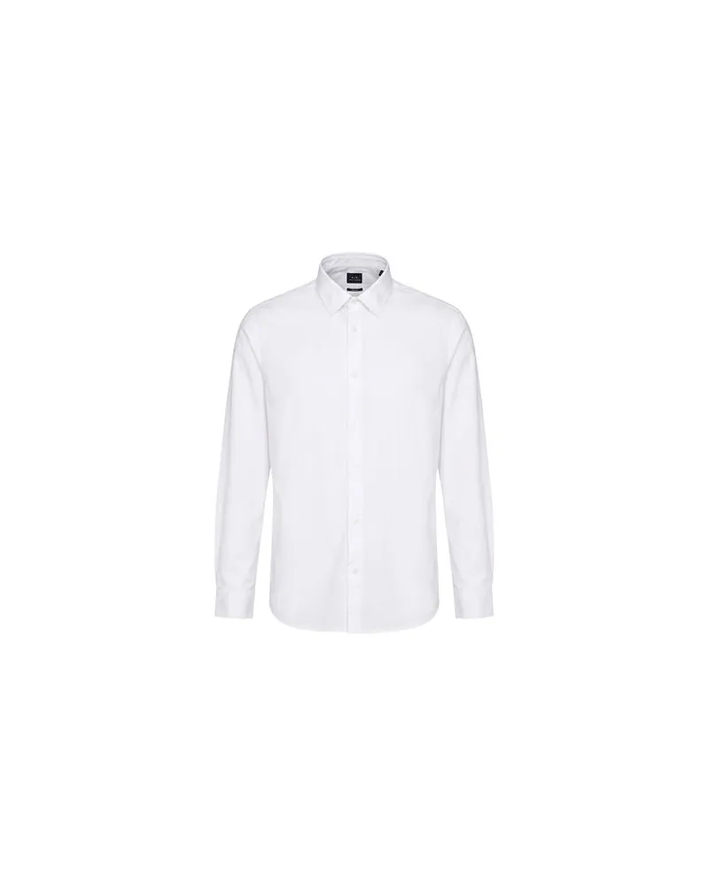 Armani Exchange TOPS - Hemdenauf YOOX.COM Weiß
