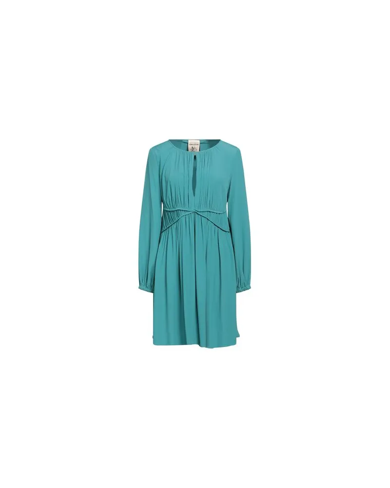 Semicouture KLEIDER - Mini-Kleiderauf YOOX.COM Tūrkis