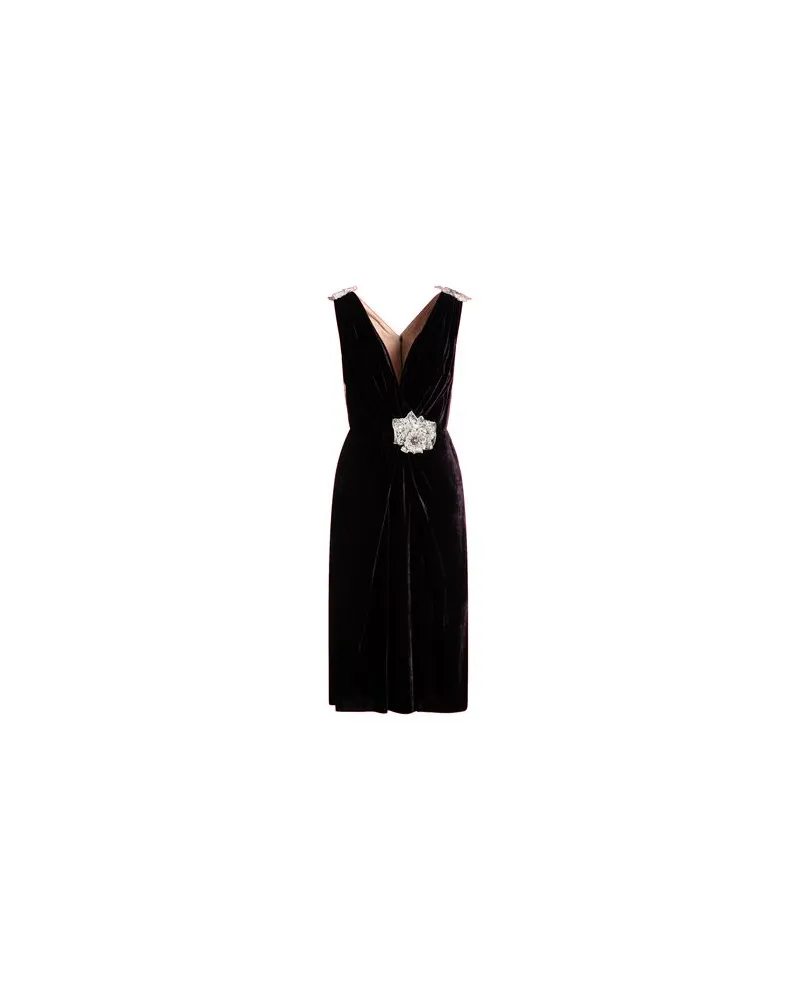 Dolce & Gabbana KLEIDER - Midi-Kleiderauf YOOX.COM Dunkelviolett