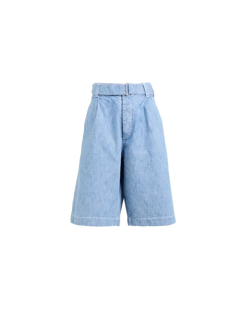 Kenzo HOSEN & RÖCKE - Jeansshortsauf YOOX.COM Blau