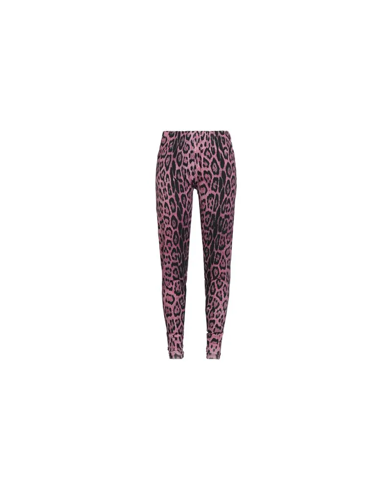 Roberto Cavalli HOSEN & RÖCKE - Leggingsauf YOOX.COM Fuchsia