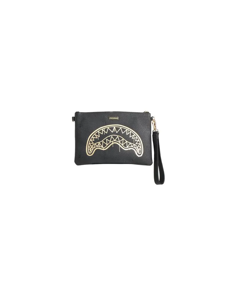 Sprayground THAT GOLD DRAP CROSSBODY POUCHETTE  - TASCHEN - Pochettenauf YOOX.COM Schwarz