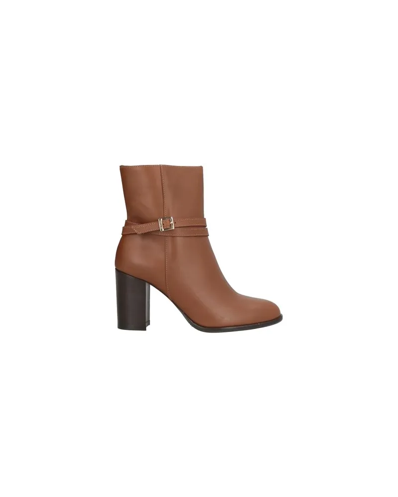 Pollini SCHUHE - Stiefelettenauf YOOX.COM Braun