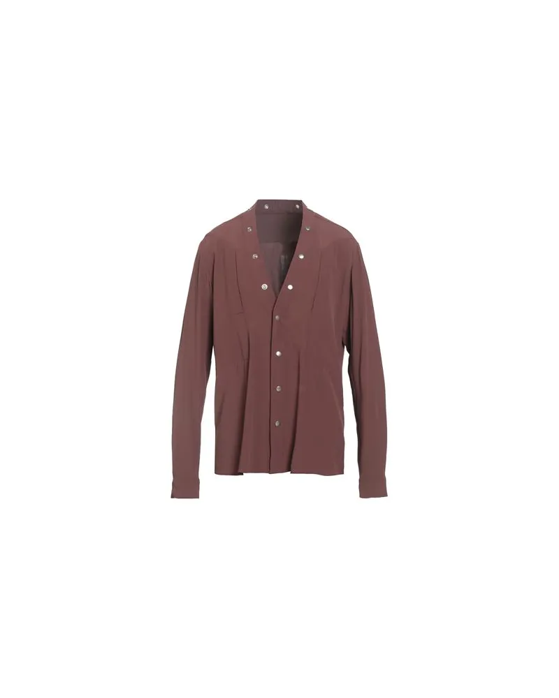 Rick Owens TOPS - Hemdenauf YOOX.COM Schokobraun