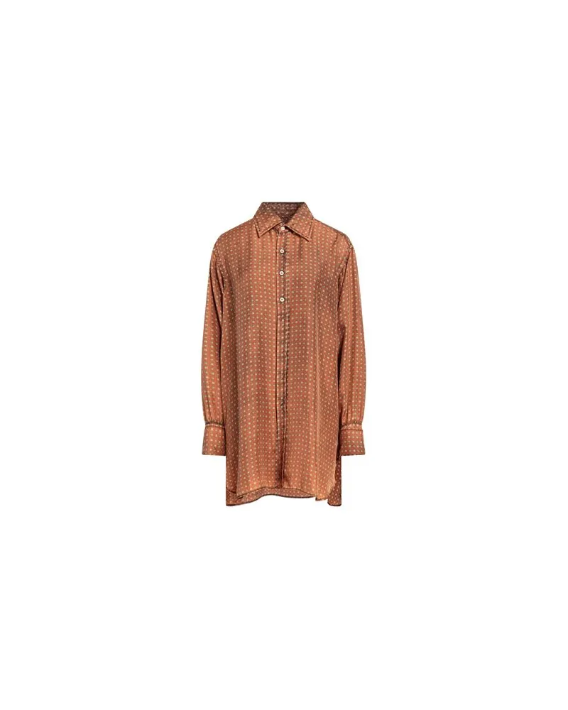 Maison Margiela TOPS - Hemdenauf YOOX.COM Braun