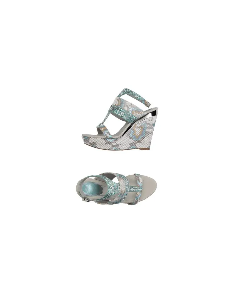 René Caovilla SCHUHE - Sandalenauf YOOX.COM Hellgrau