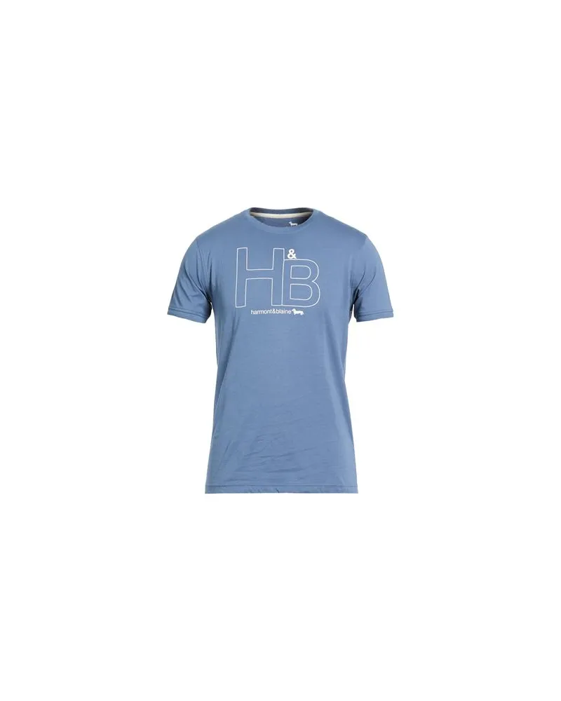 Harmont & Blaine TOPS - T-shirtsauf YOOX.COM Taubenblau