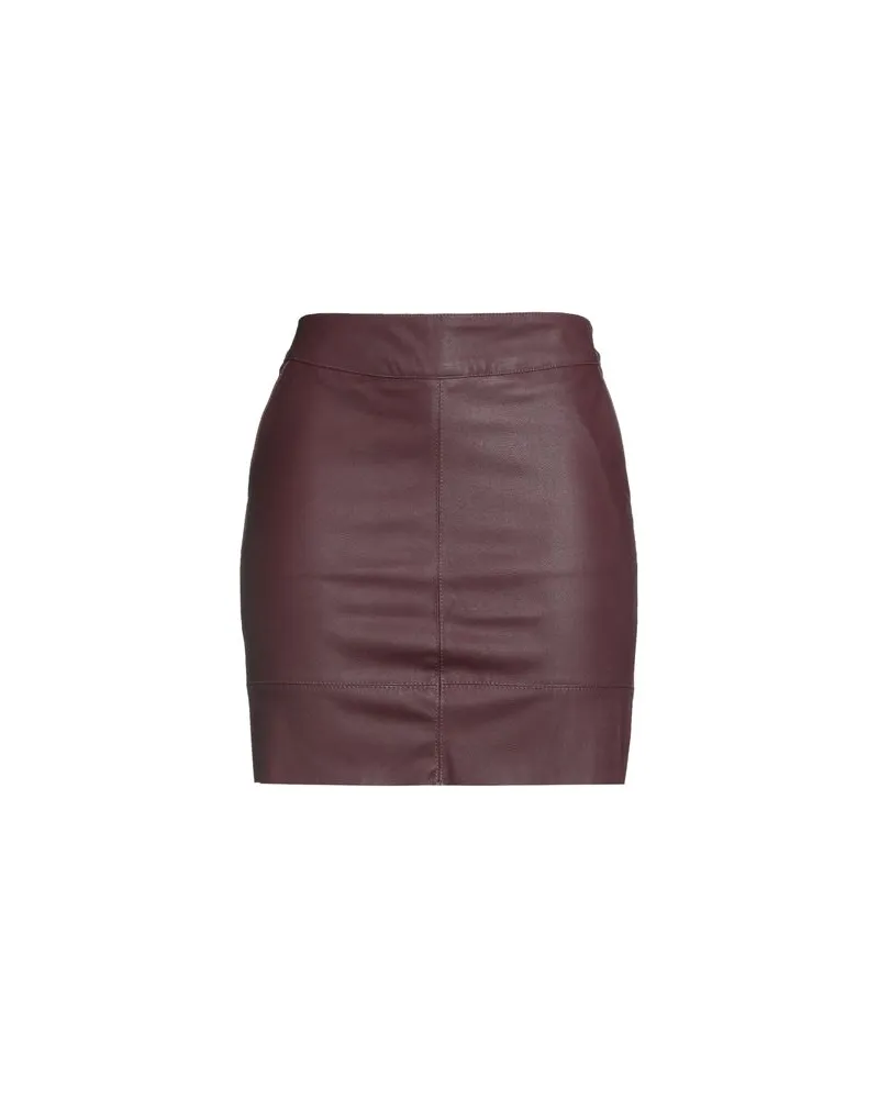 only HOSEN & RÖCKE - Miniröckeauf YOOX.COM Bordeaux