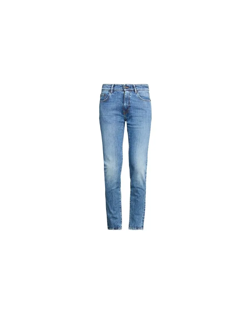 PT TORINO HOSEN & RÖCKE - Jeanshosenauf YOOX.COM Blau