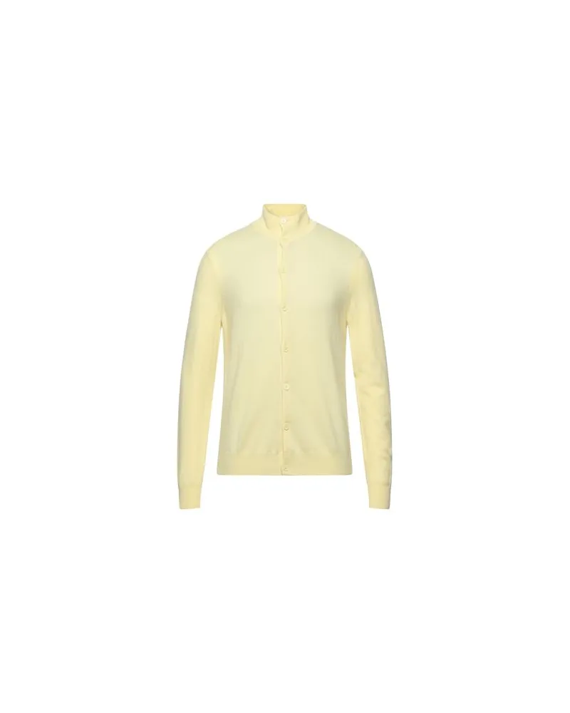 Malo STRICKWAREN - Strickjackenauf YOOX.COM Gelb