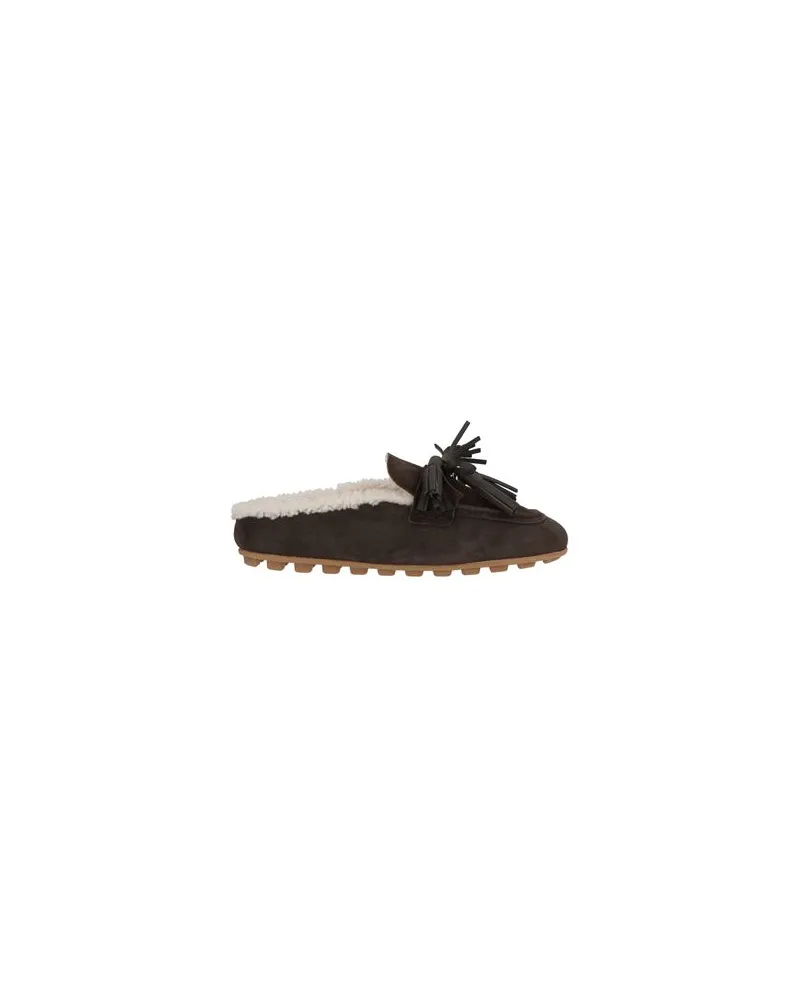 Hogan SCHUHE - Mules & Clogsauf YOOX.COM Dunkelbraun