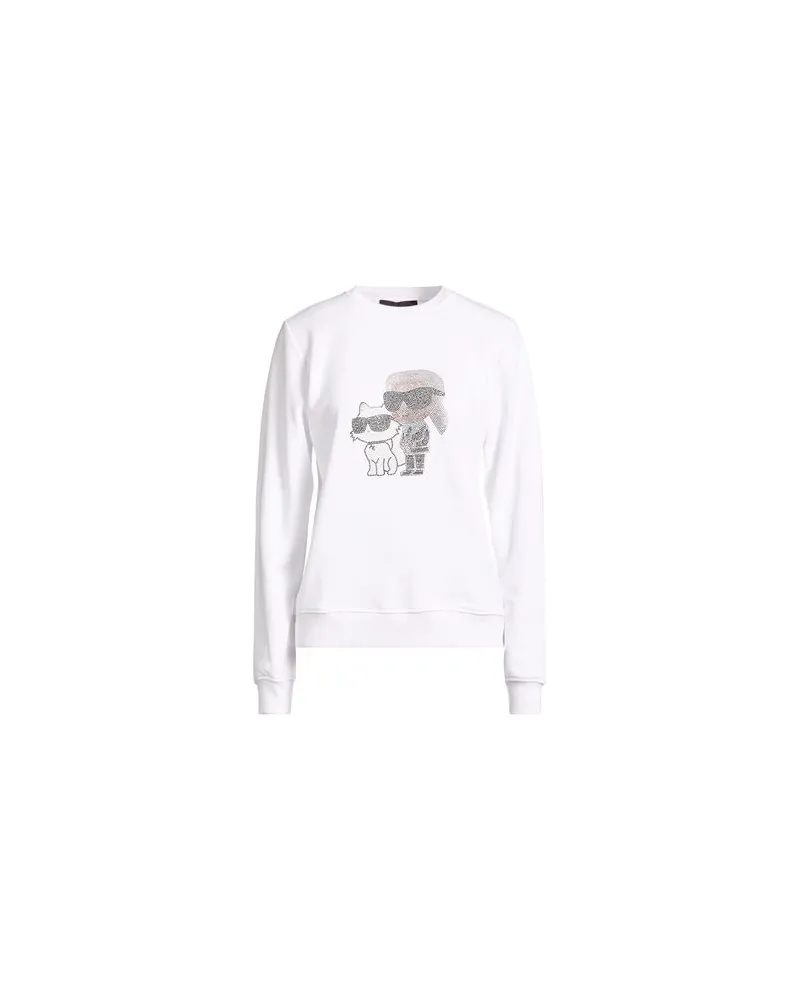 Karl Lagerfeld TOPS - Sweatshirtsauf YOOX.COM Weiß