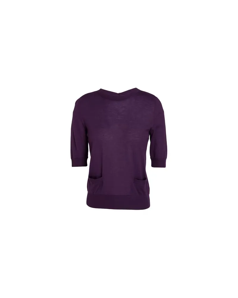 Dolce & Gabbana STRICKWAREN - Pulloverauf YOOX.COM Pflaume