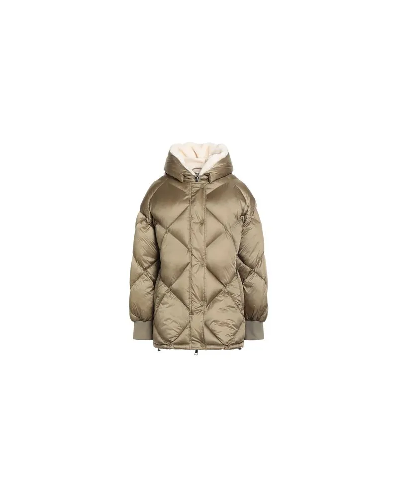 No. 1 Como JACKEN & MÄNTEL - Pufferjacken & Daunenjackenauf YOOX.COM Militärgrün