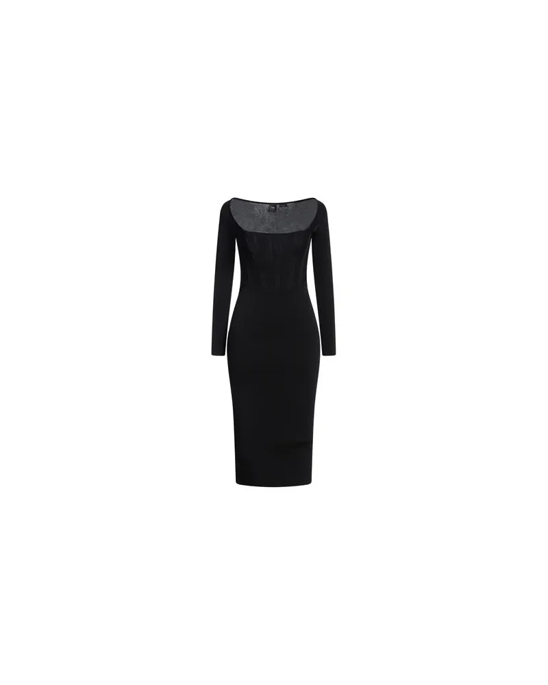 Pinko KLEIDER - Midi-Kleiderauf YOOX.COM Schwarz