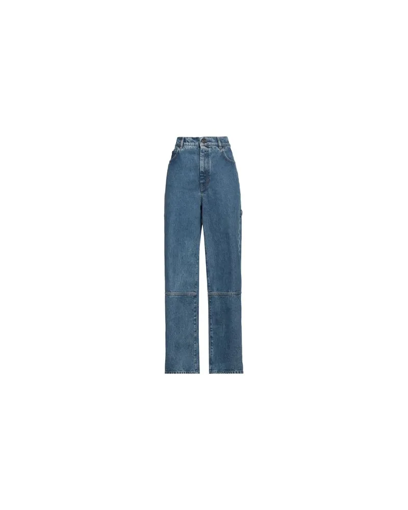 Max Mara HOSEN & RÖCKE - Jeanshosenauf YOOX.COM Blau