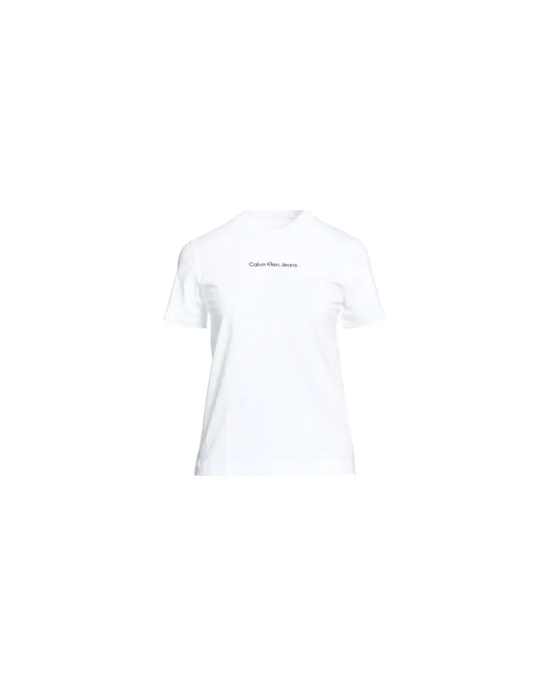 Calvin Klein TOPS - T-shirtsauf YOOX.COM Weiß