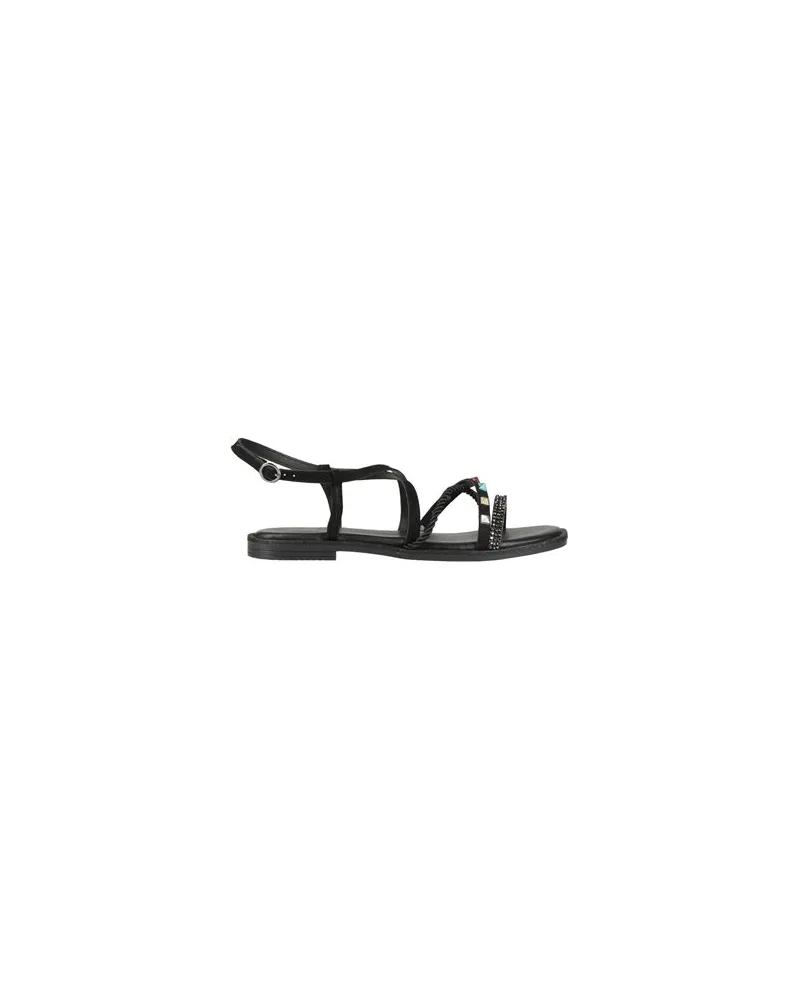 Tosca Blu SCHUHE - Sandalenauf YOOX.COM Schwarz