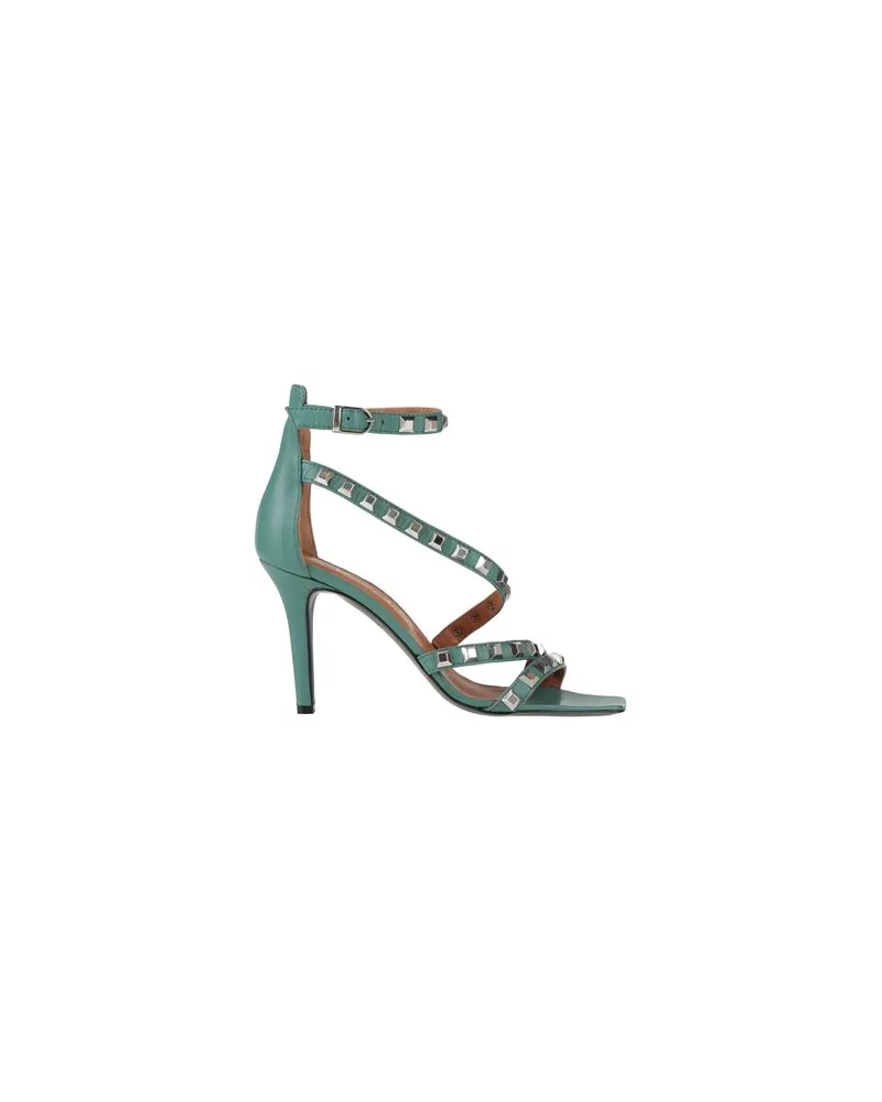 Via Roma 15 SCHUHE - Sandalenauf YOOX.COM Aquamarin