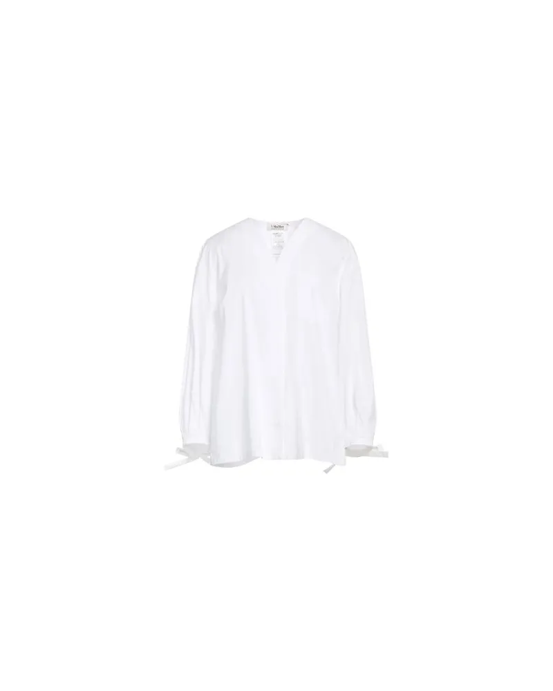 Max Mara TOPS - Hemdenauf YOOX.COM Weiß