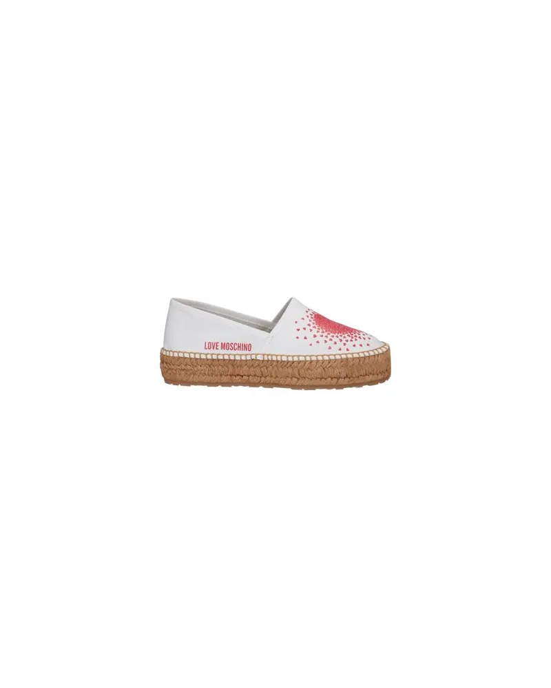 Moschino SCHUHE - Espadrillesauf YOOX.COM Weiß