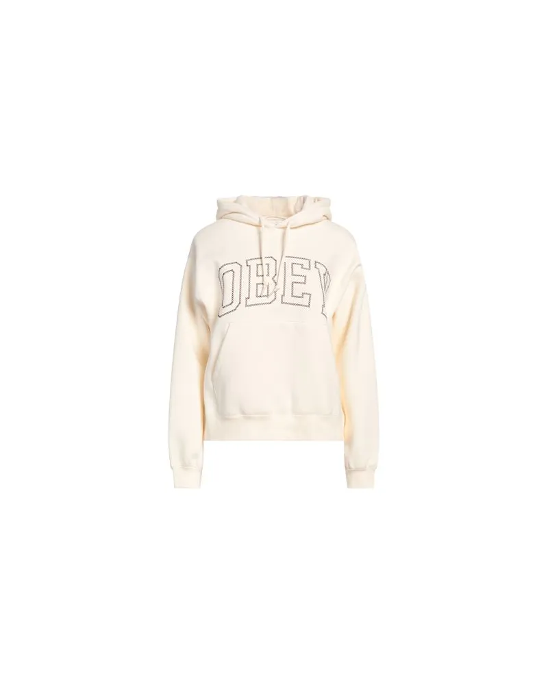 Obey TOPS - Sweatshirtsauf YOOX.COM Cremeweiß
