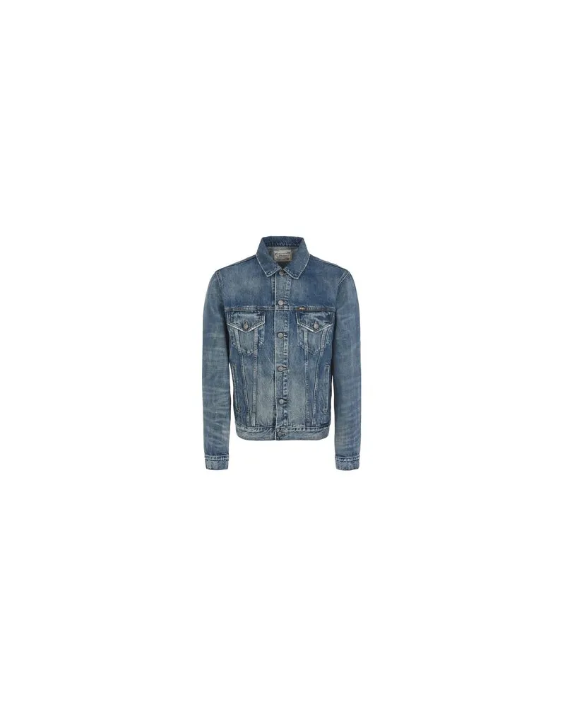 Ralph Lauren Modern Battle Jacket   - JACKEN & MÄNTEL - Jeansjacken/Mäntelauf YOOX.COM Blau