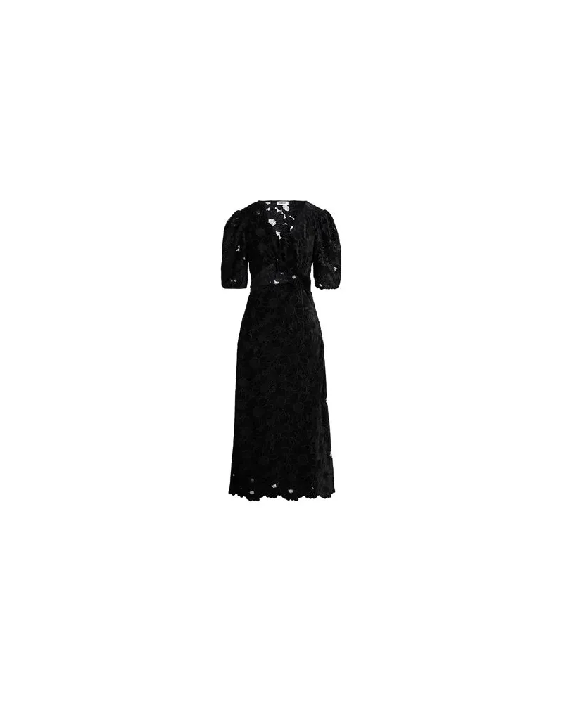 Sandro KLEIDER - Midi-Kleiderauf YOOX.COM Schwarz